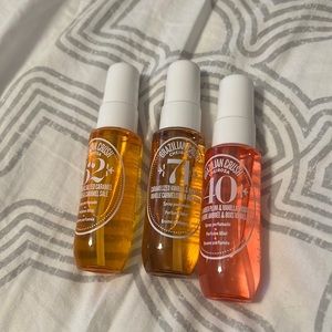 sol de Janeiro set of 3 mini body sprays